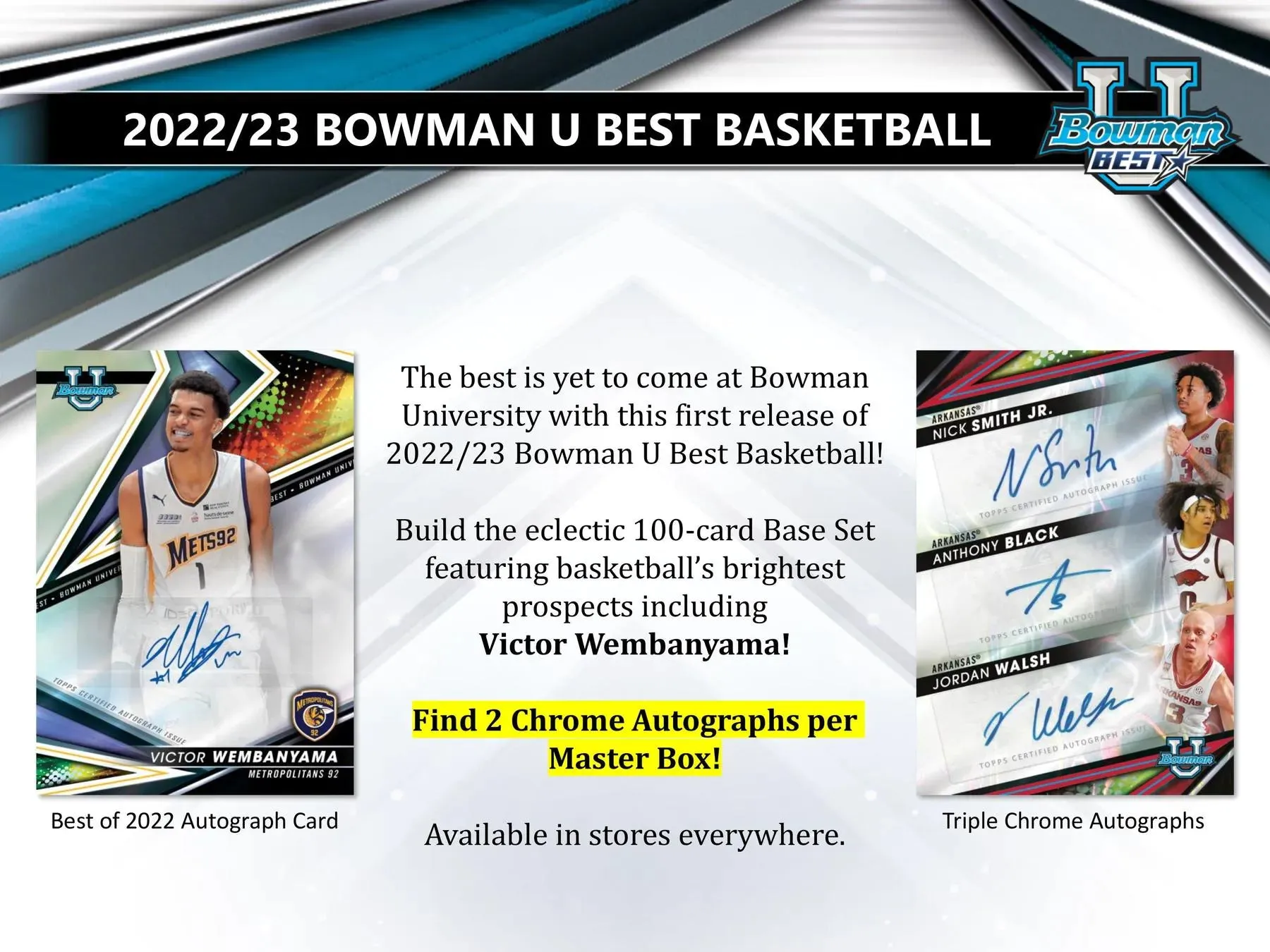 2022/23 Bowman University's Best Basketball Hobby Box