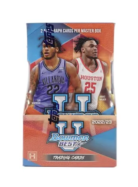 2022/23 Bowman University's Best Basketball Hobby Box