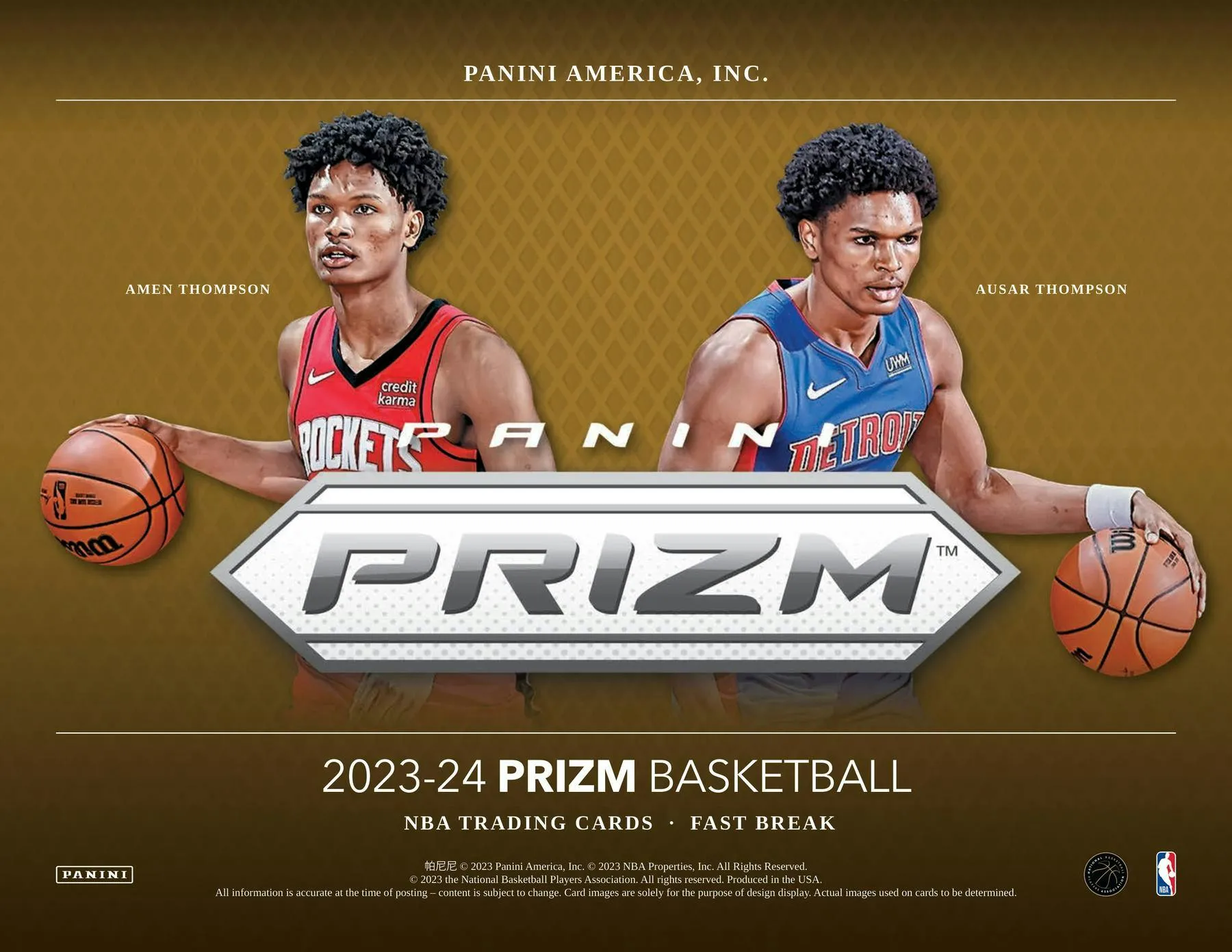 2023-24 Panini Prizm Basketball Fast Break Box