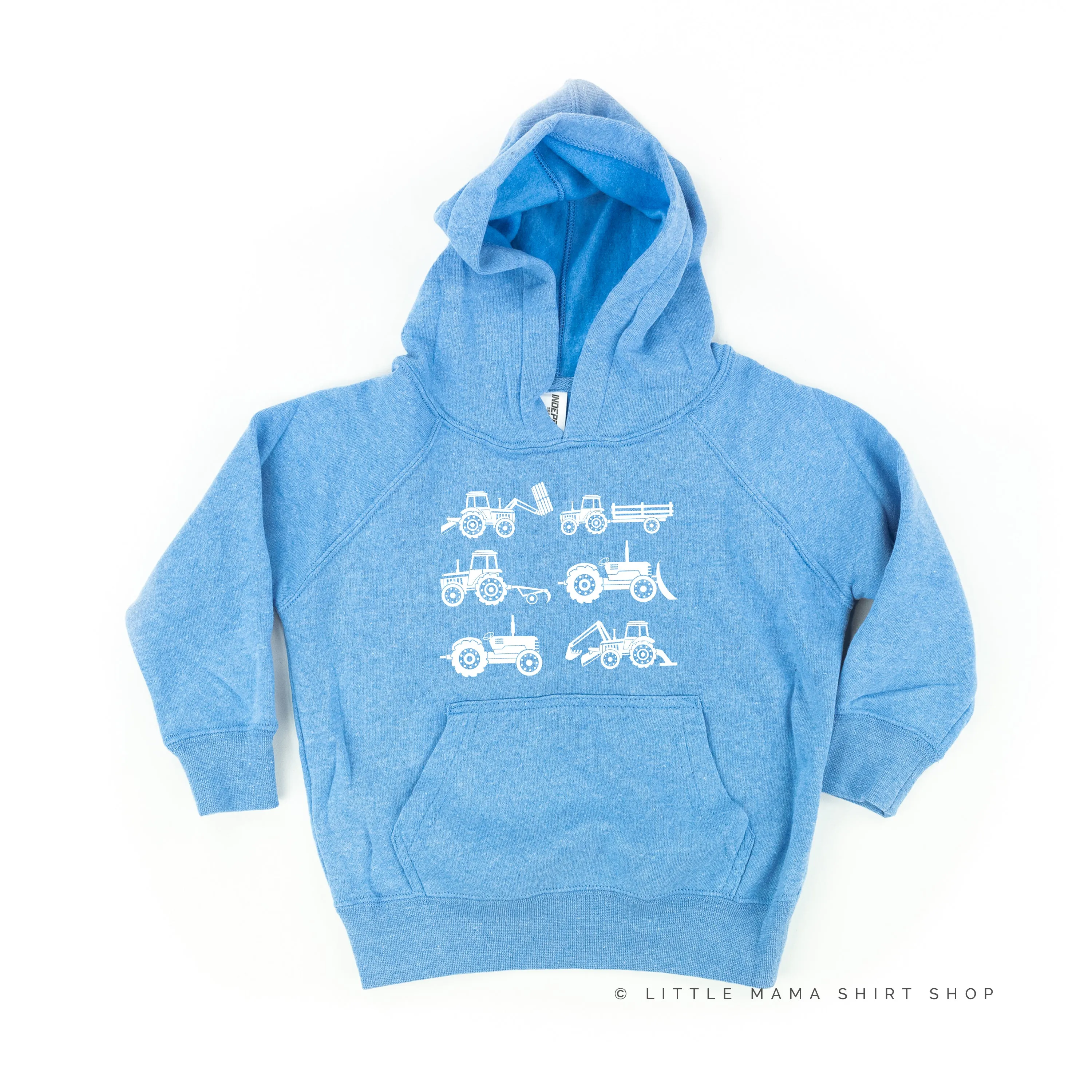 6 Tractors - Child Hoodie