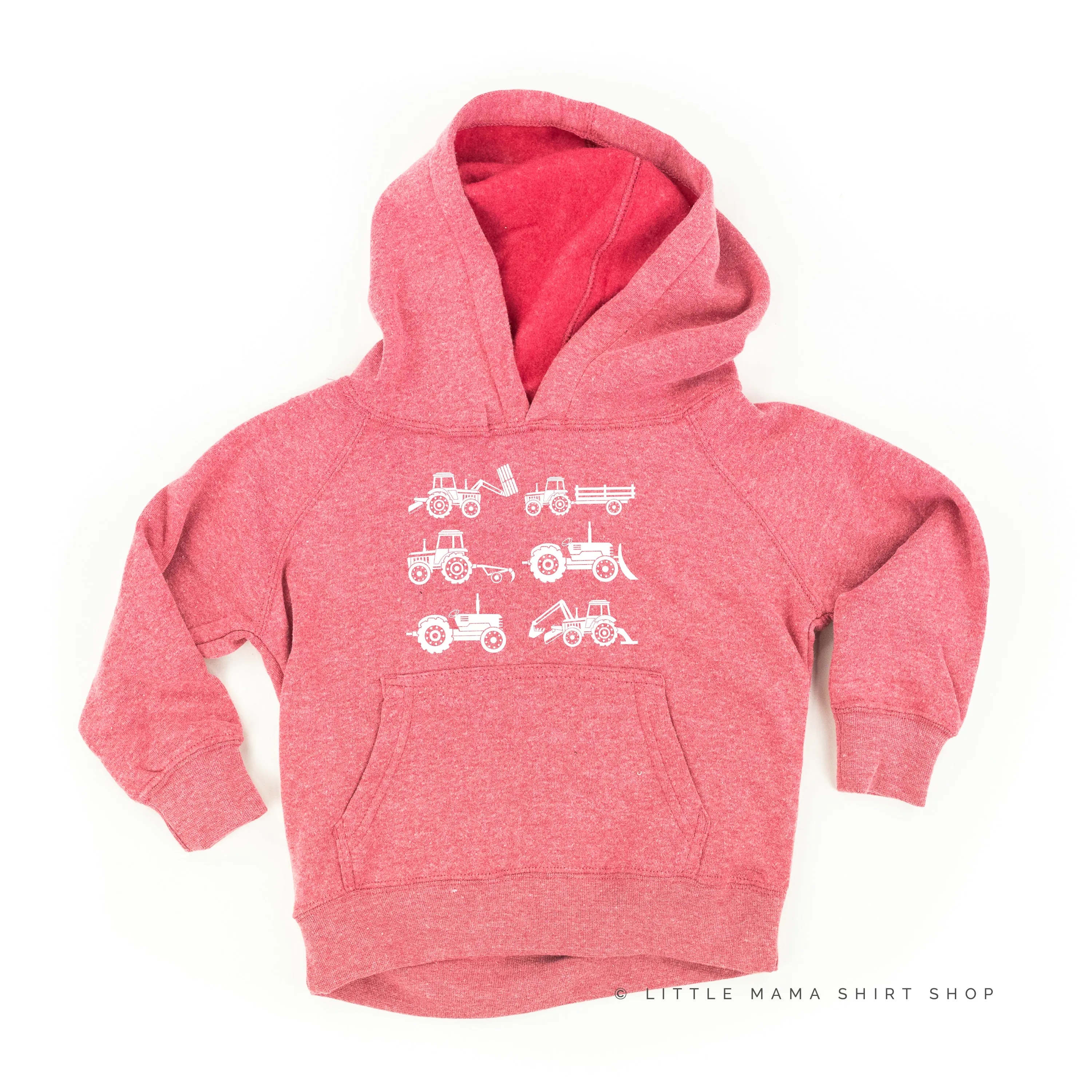 6 Tractors - Child Hoodie