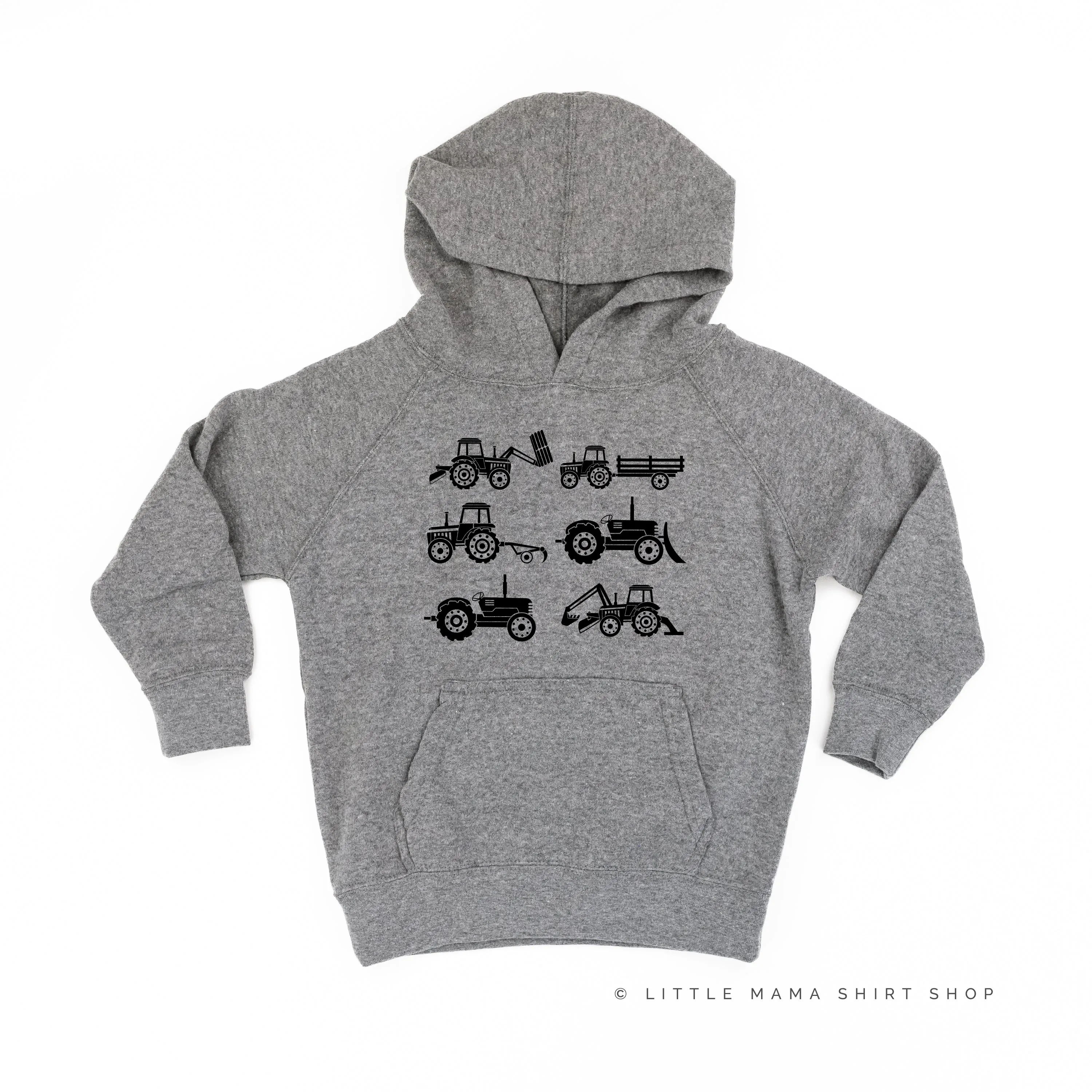 6 Tractors - Child Hoodie