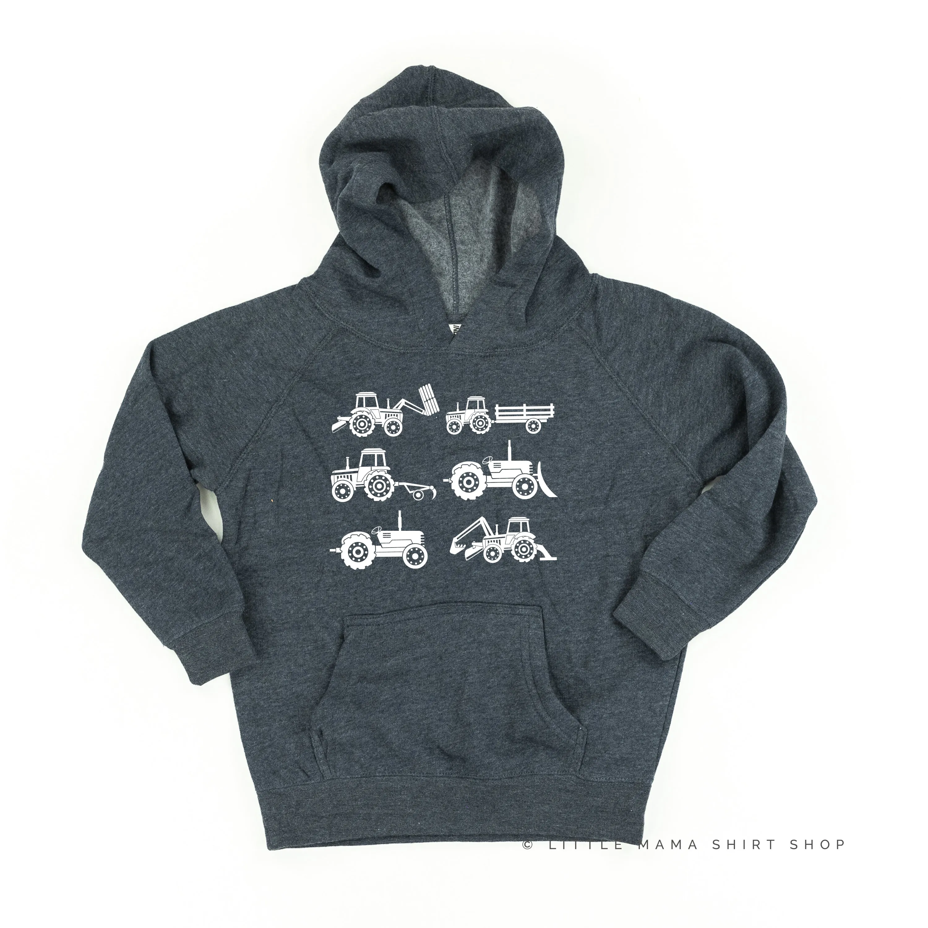 6 Tractors - Child Hoodie