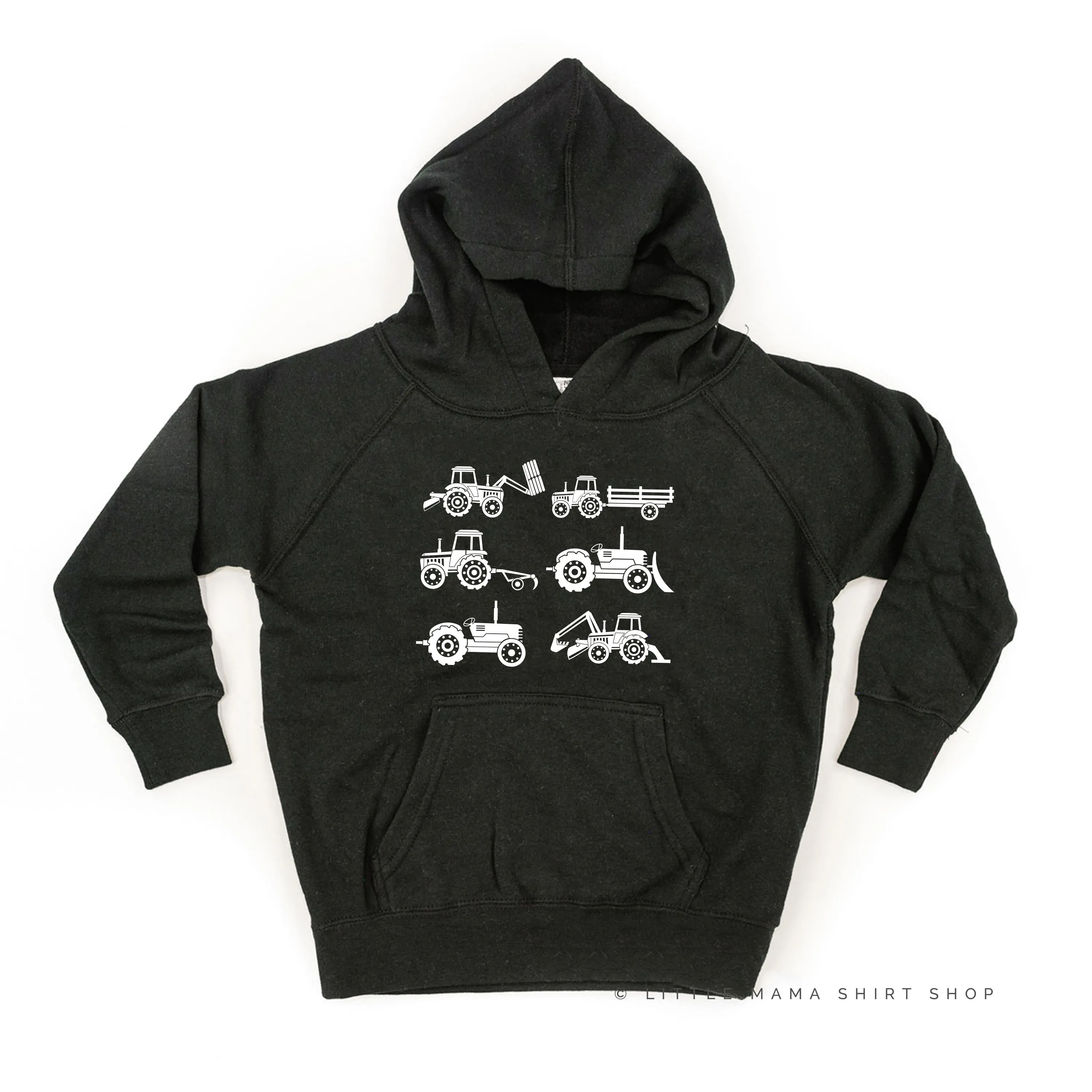 6 Tractors - Child Hoodie