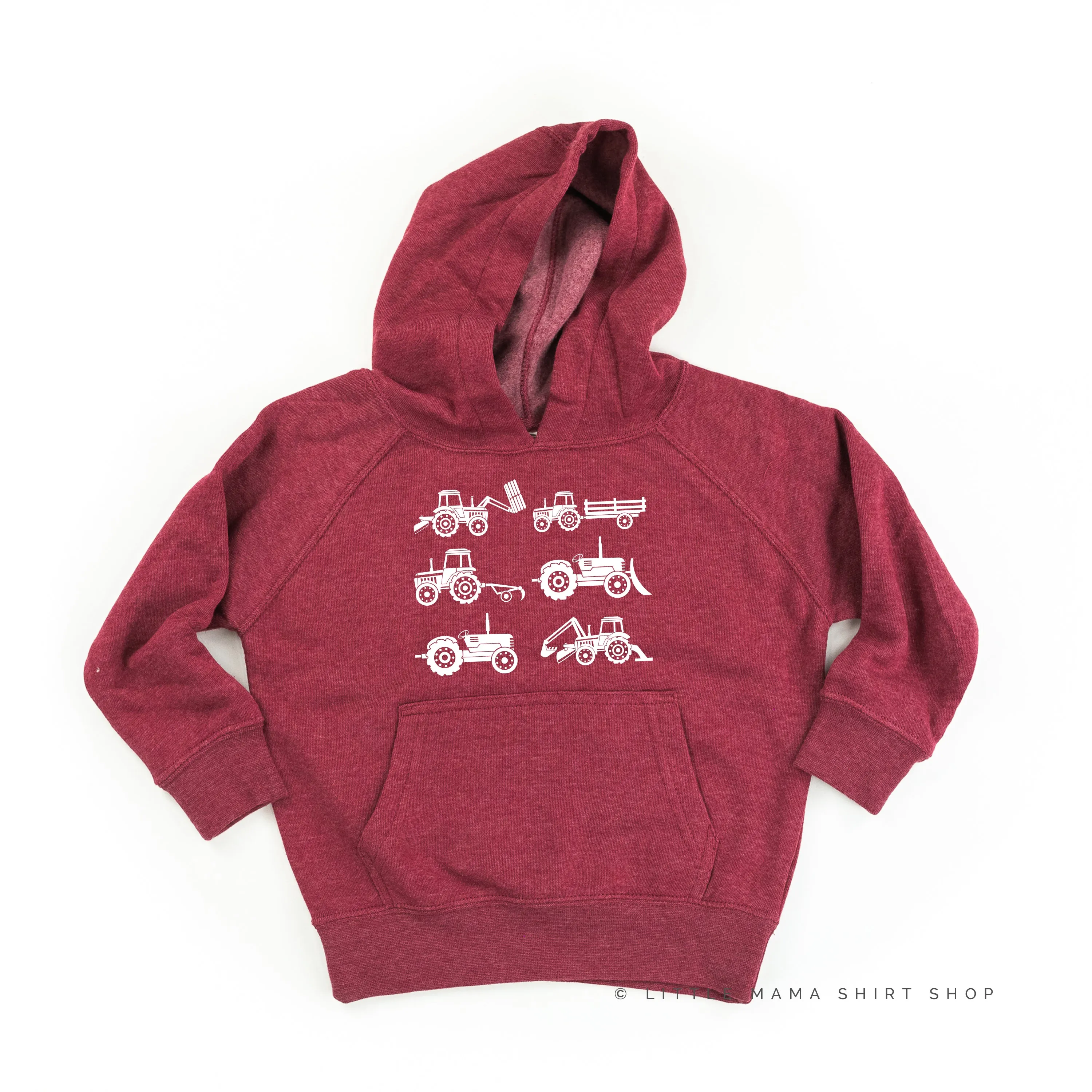 6 Tractors - Child Hoodie