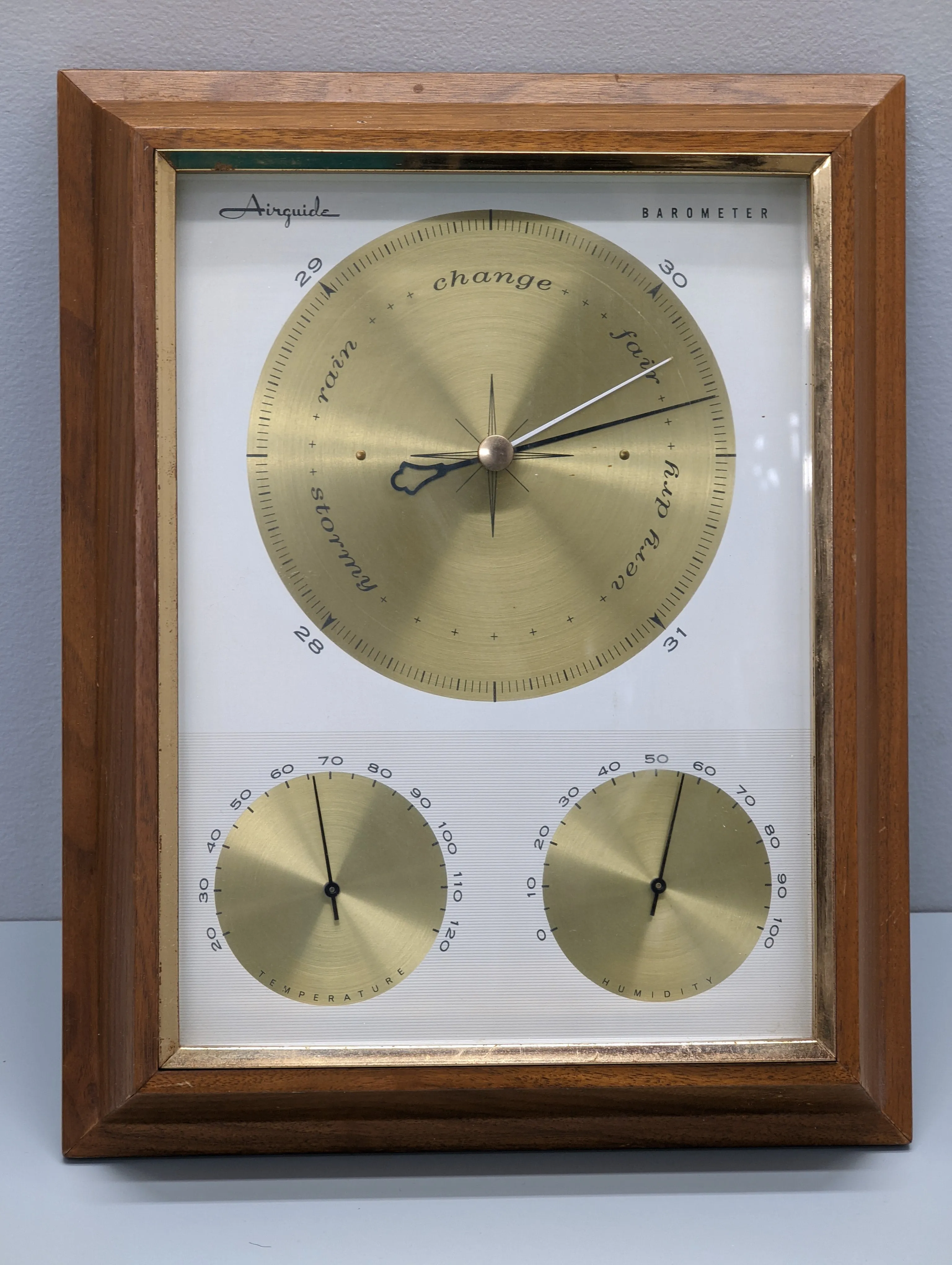 Airguide Instruments* Weather Station 1968 - Chicago F*S