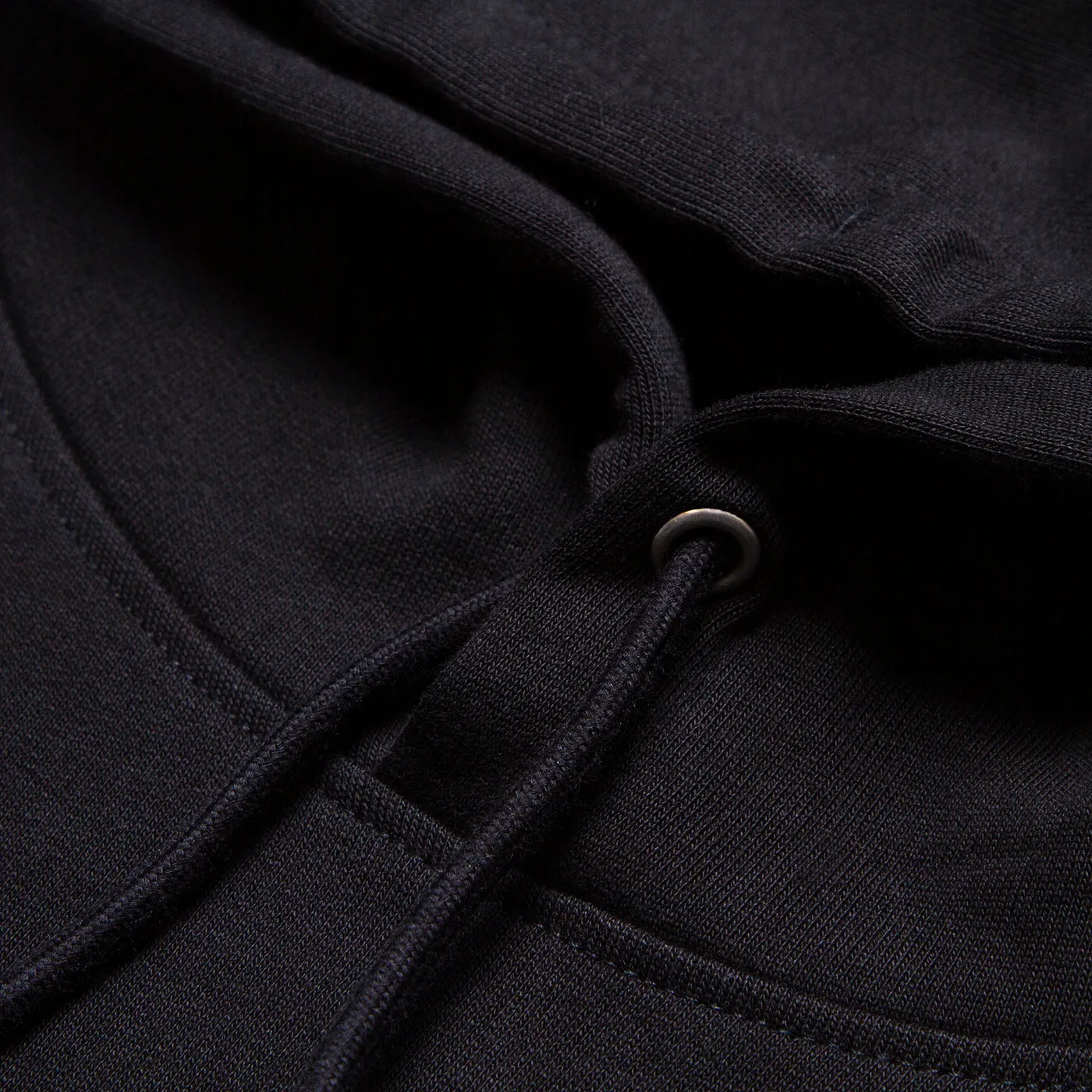 Alien X Imprint  - Pullover Hood - Black