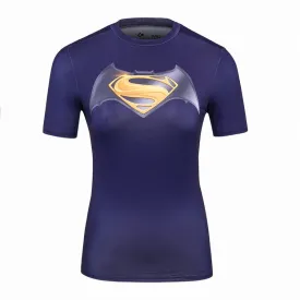 BATMAN Compression Shirt for Women (Short Sleeve)