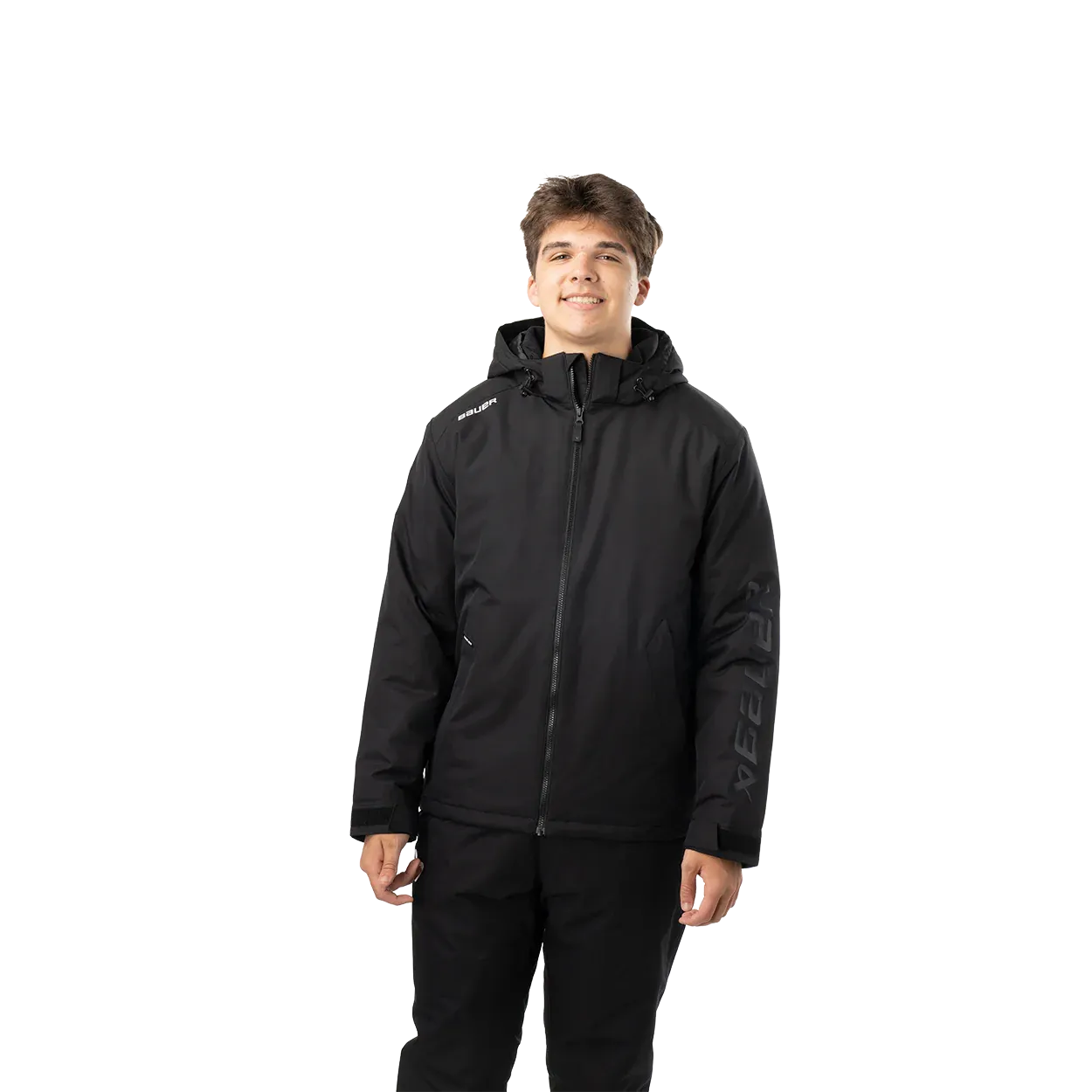 BAUER S24 TEAM HEAVYWEIGHT JACKET SR-BLACK