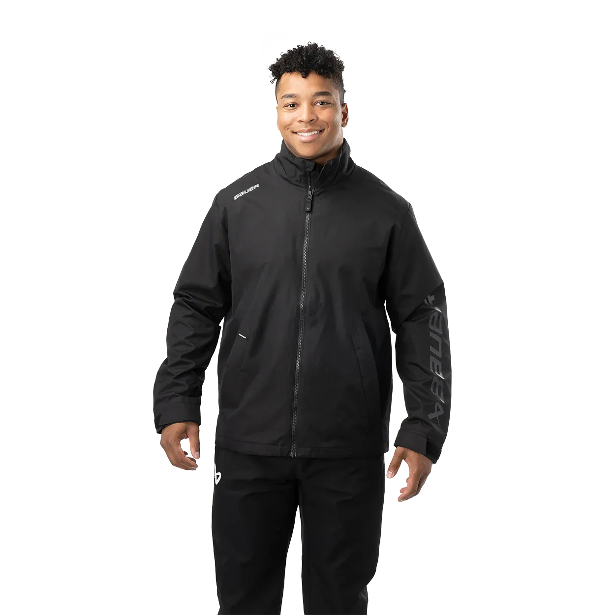 BAUER S24 TEAM LIGHTWEIGHT JACKET SR-BLACK