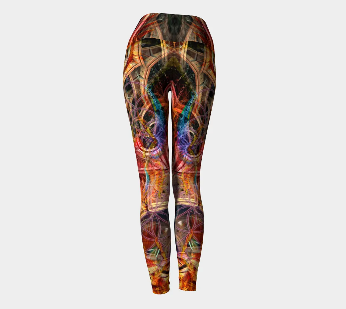 Birth of a Scarab High Waist Leggings