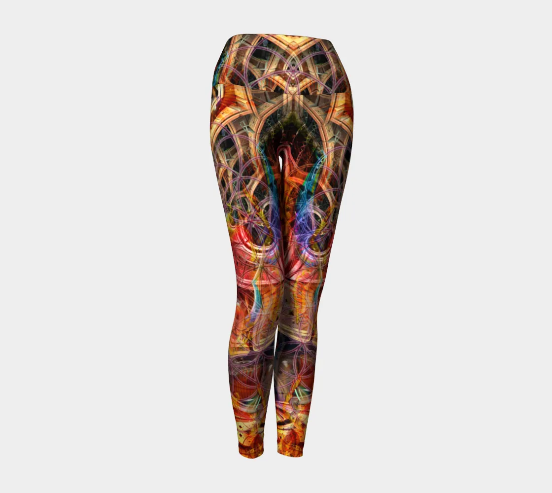 Birth of a Scarab High Waist Leggings