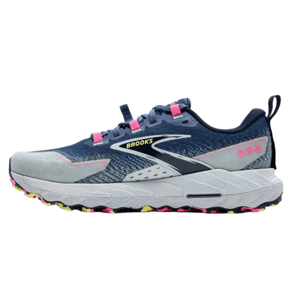 Brooks Cascadia 18 Women's Trail Running Shoes in Oceana/Pearl Blue/Pink AW24