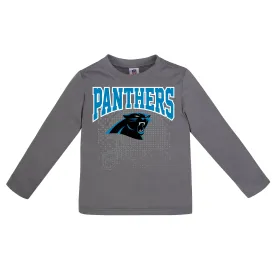 Carolina Panthers Boys Long Sleeve Tee Shirt