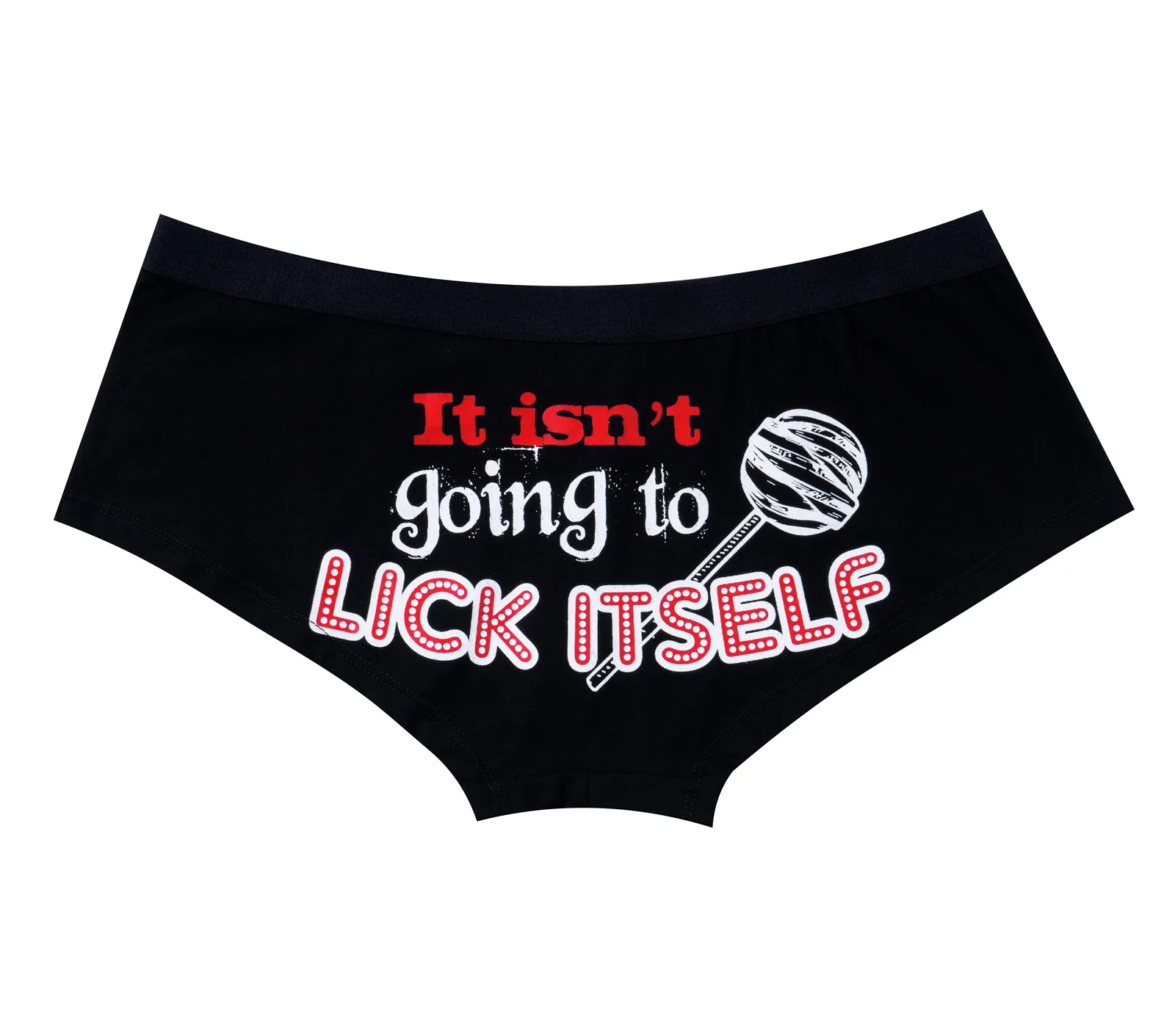 Dream Apparel It isn't going to LICK ITSELF Men's Underwear Boxer Low Rise Brief Underpants Shorts