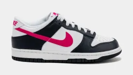 Dunk Low Dark Obsidian Fierce Pink Grade School Lifestyle Shoes (Dark Obsidian/Fierce Pink)