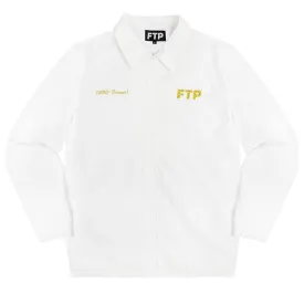 FTP 10 Year Anniversary Coaches Jacket- White