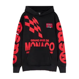 Grand Prix Pullover Black Hoodie