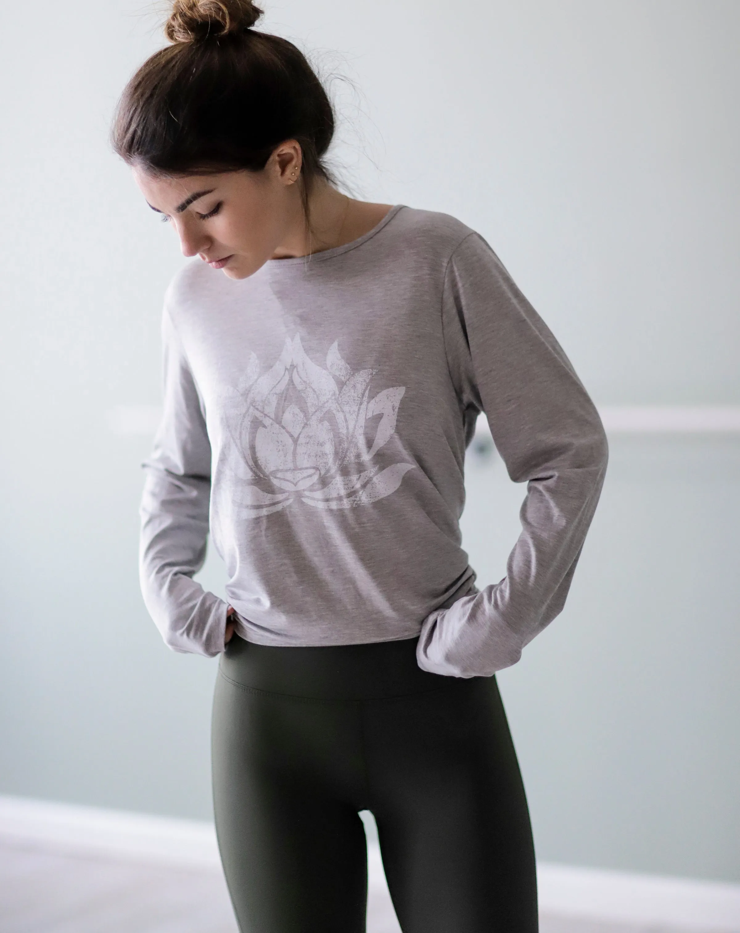 Grey Sculpt 7/8 Legging