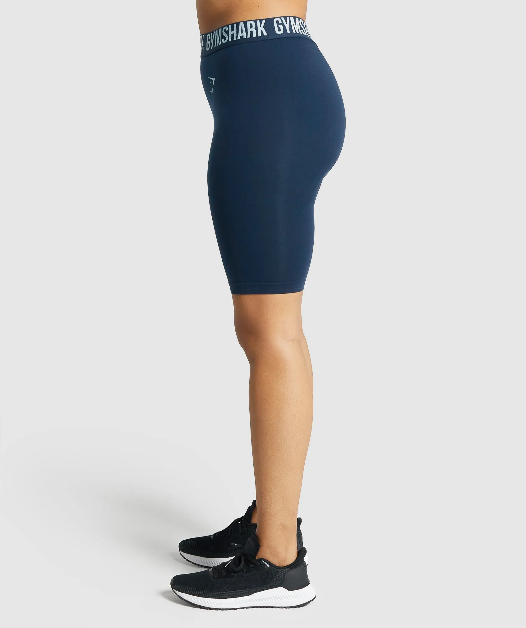 Gymshark Fit Seamless Cycling Shorts - Navy