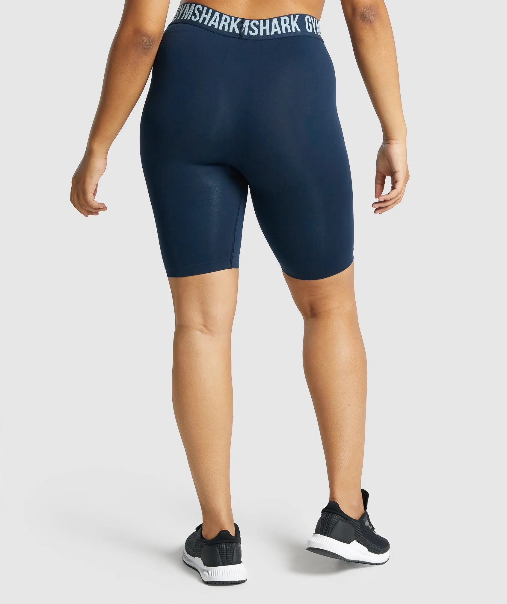 Gymshark Fit Seamless Cycling Shorts - Navy