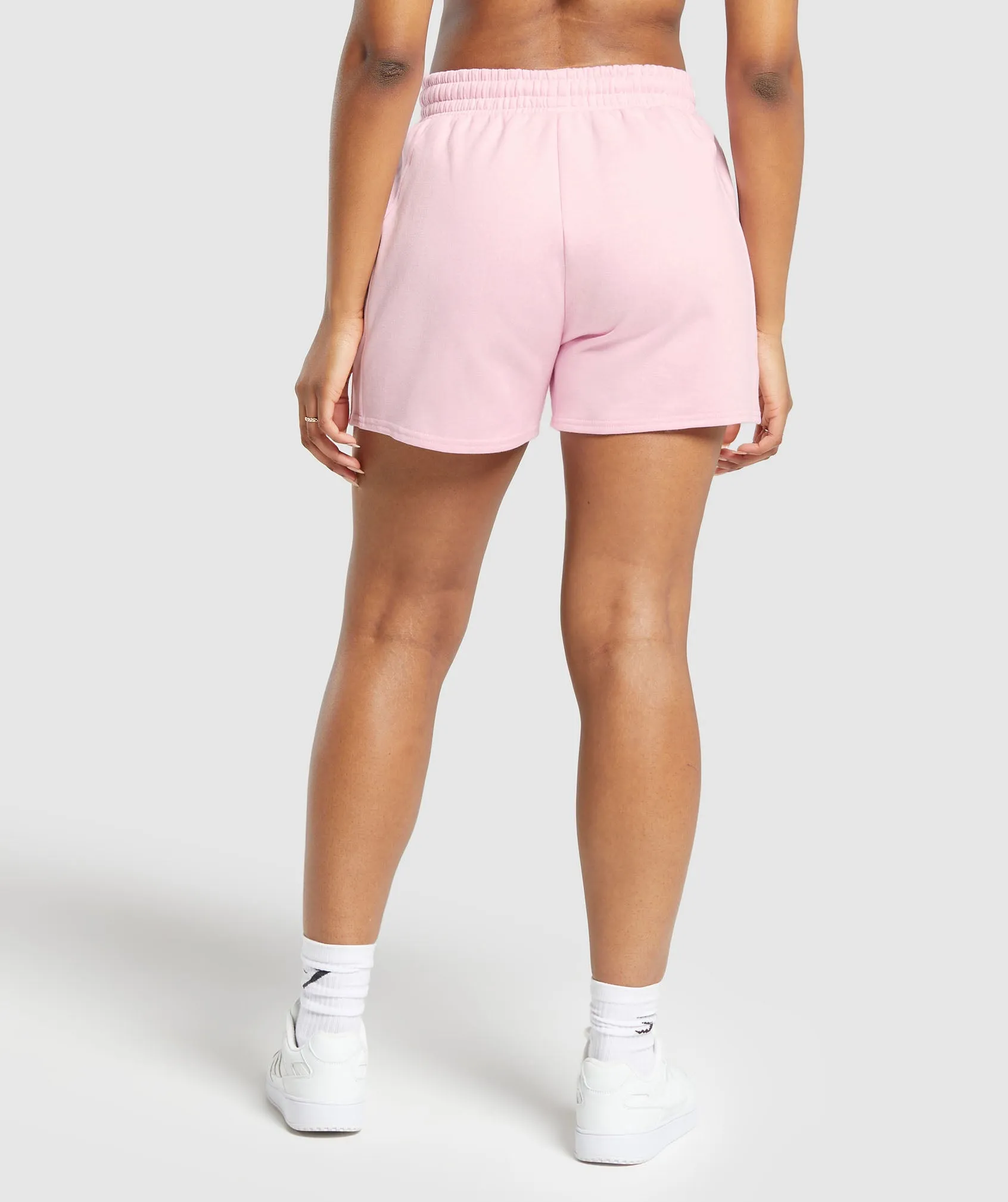 Gymshark Training Fleece Shorts - Dolly Pink