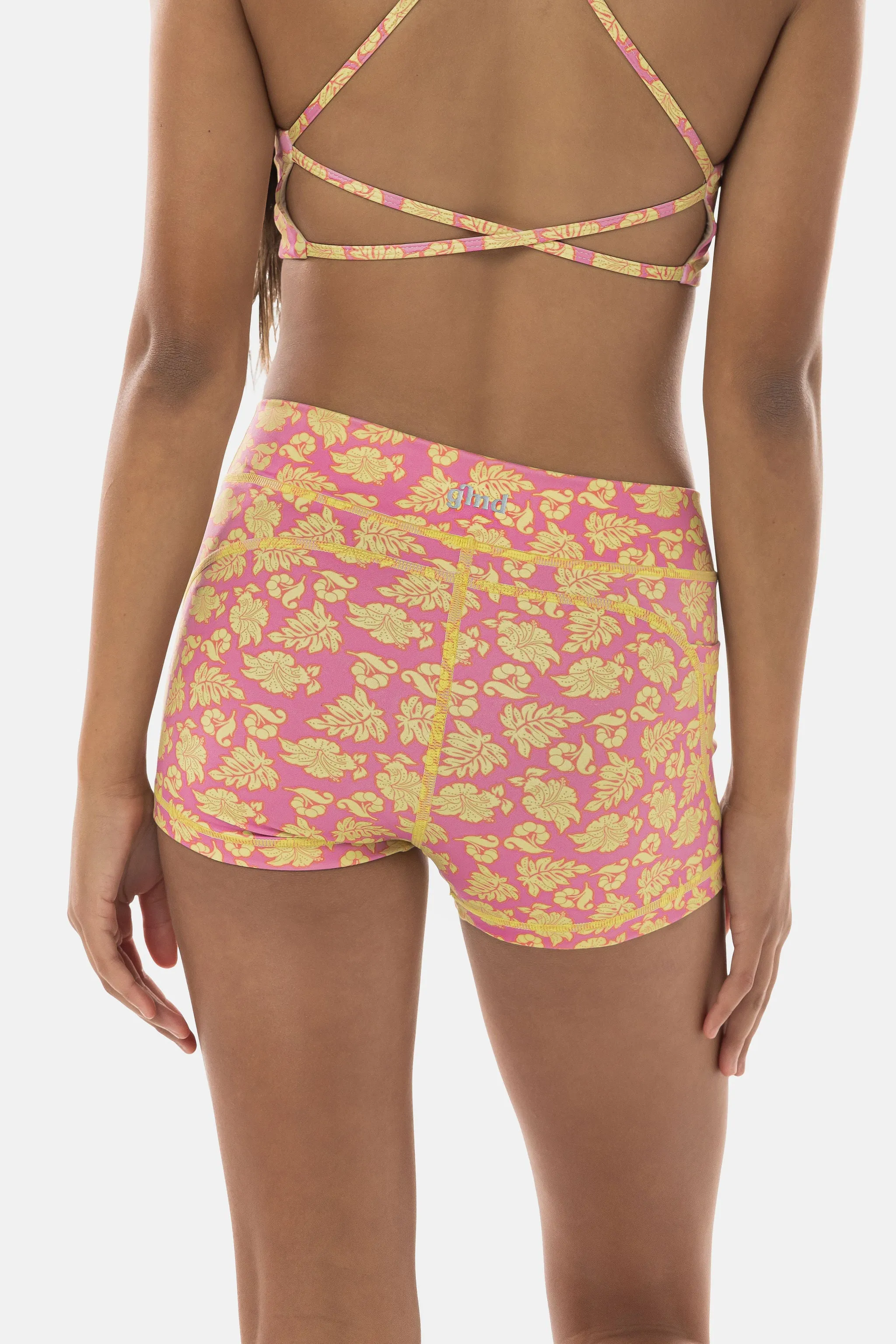 Halia Luxe Shorts - Sunshine