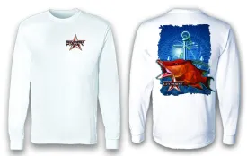 Hog Fish, Anchor Series - Long Sleeve Polyester Fishing Shirt