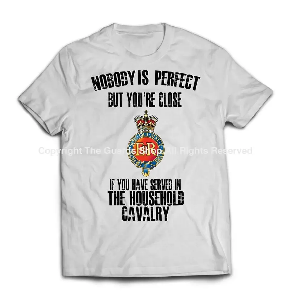 Household Cavalry 'Nobody is Perfect' Printed T-Shirt