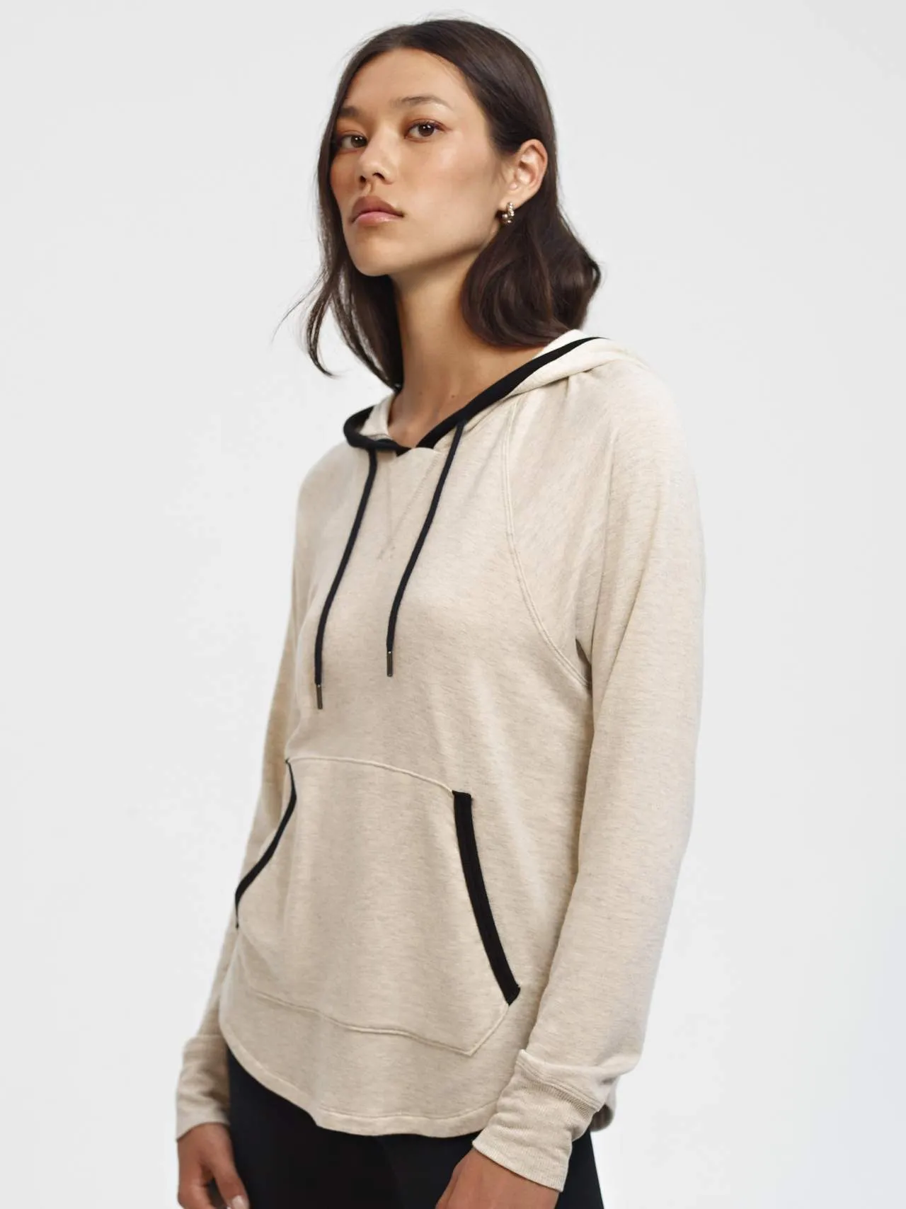 Marlon Fleece Sweatshirt, Heather Oat