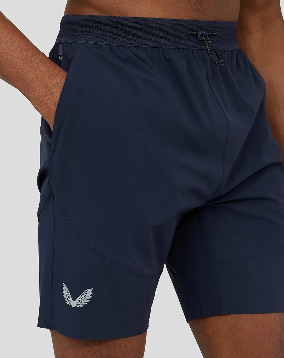 Midnight Navy Anatomic Mesh Mix 7" Training Shorts