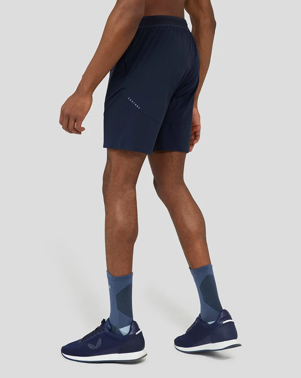 Midnight Navy Anatomic Mesh Mix 7" Training Shorts