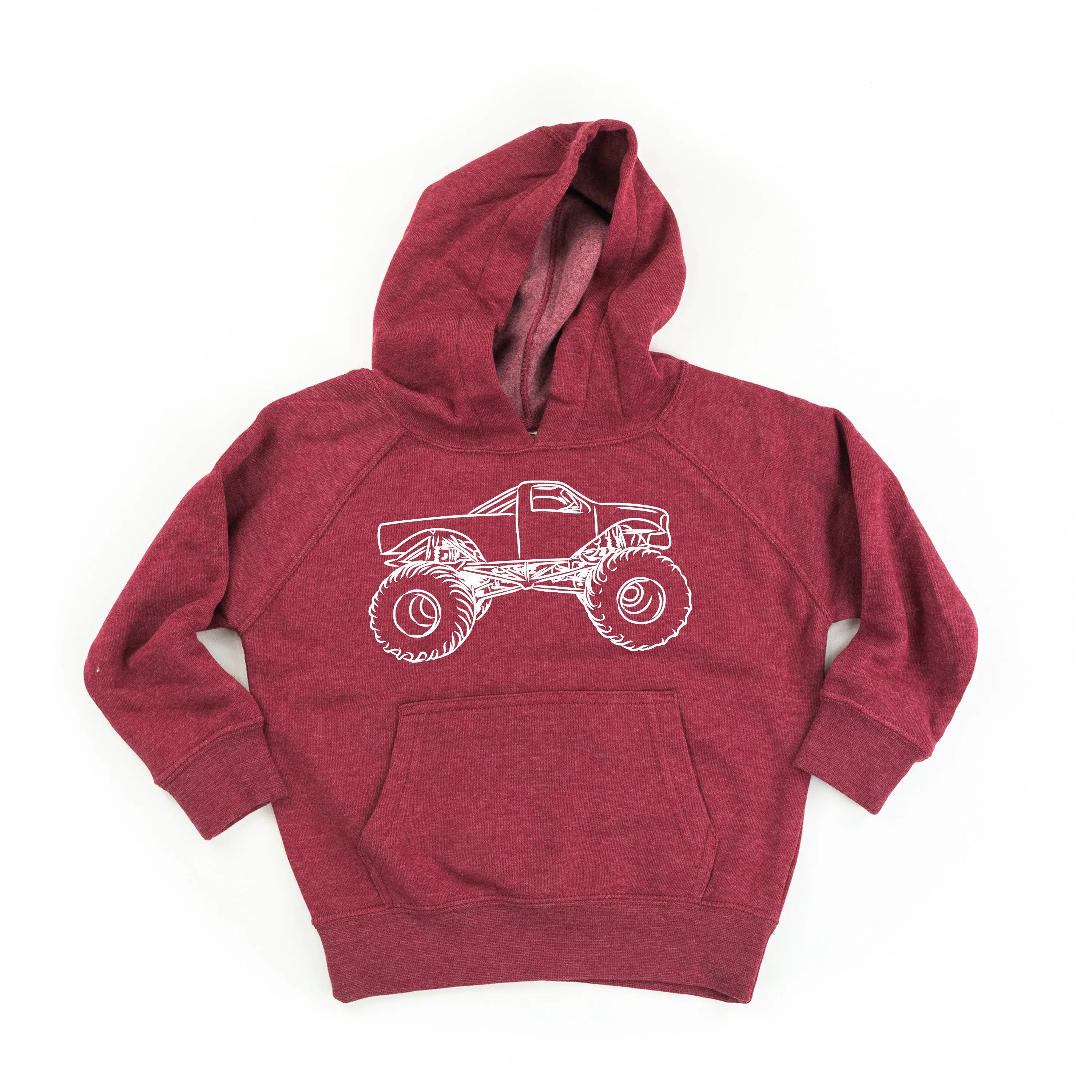 MONSTER TRUCK - Minimalist Design - Child Hoodie