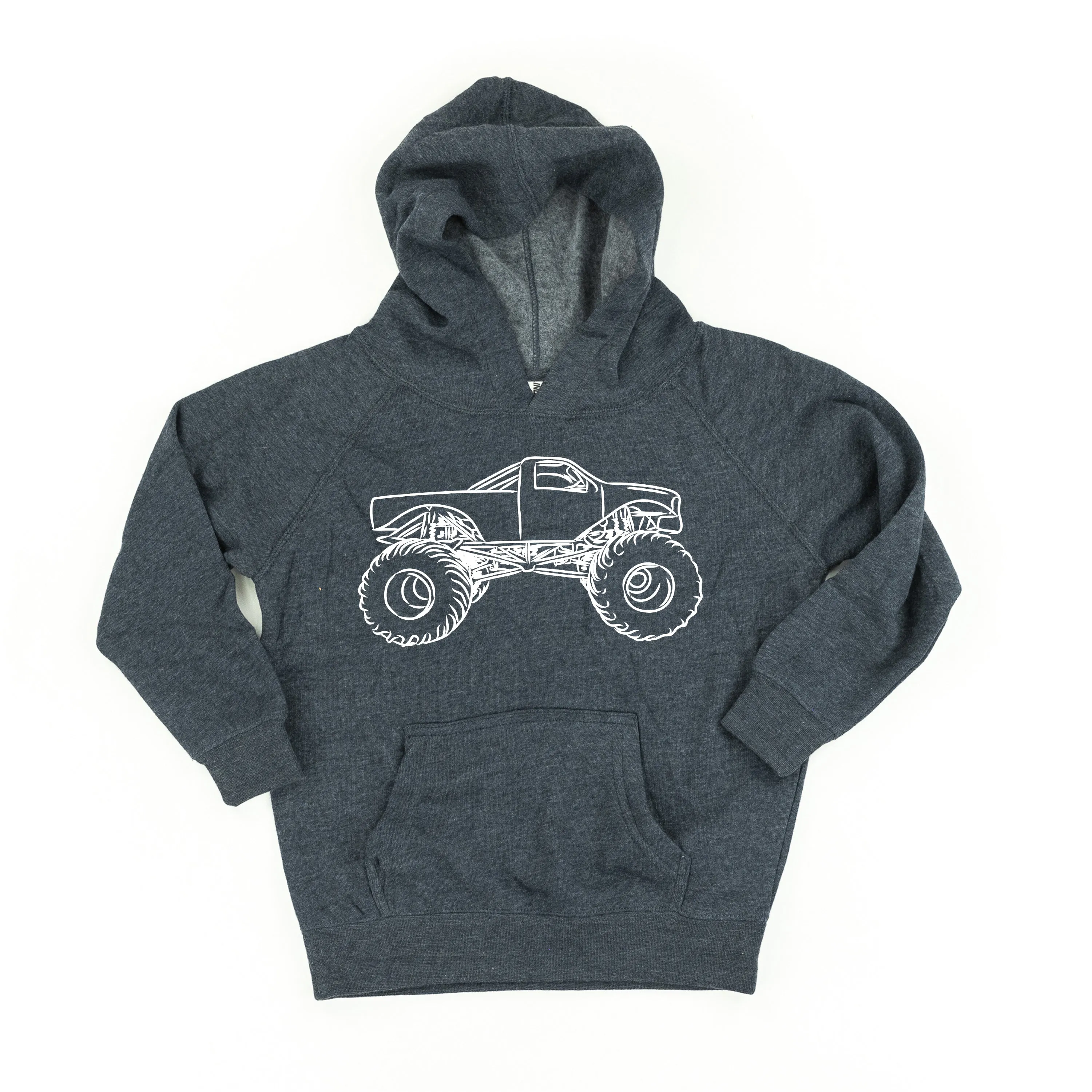 MONSTER TRUCK - Minimalist Design - Child Hoodie