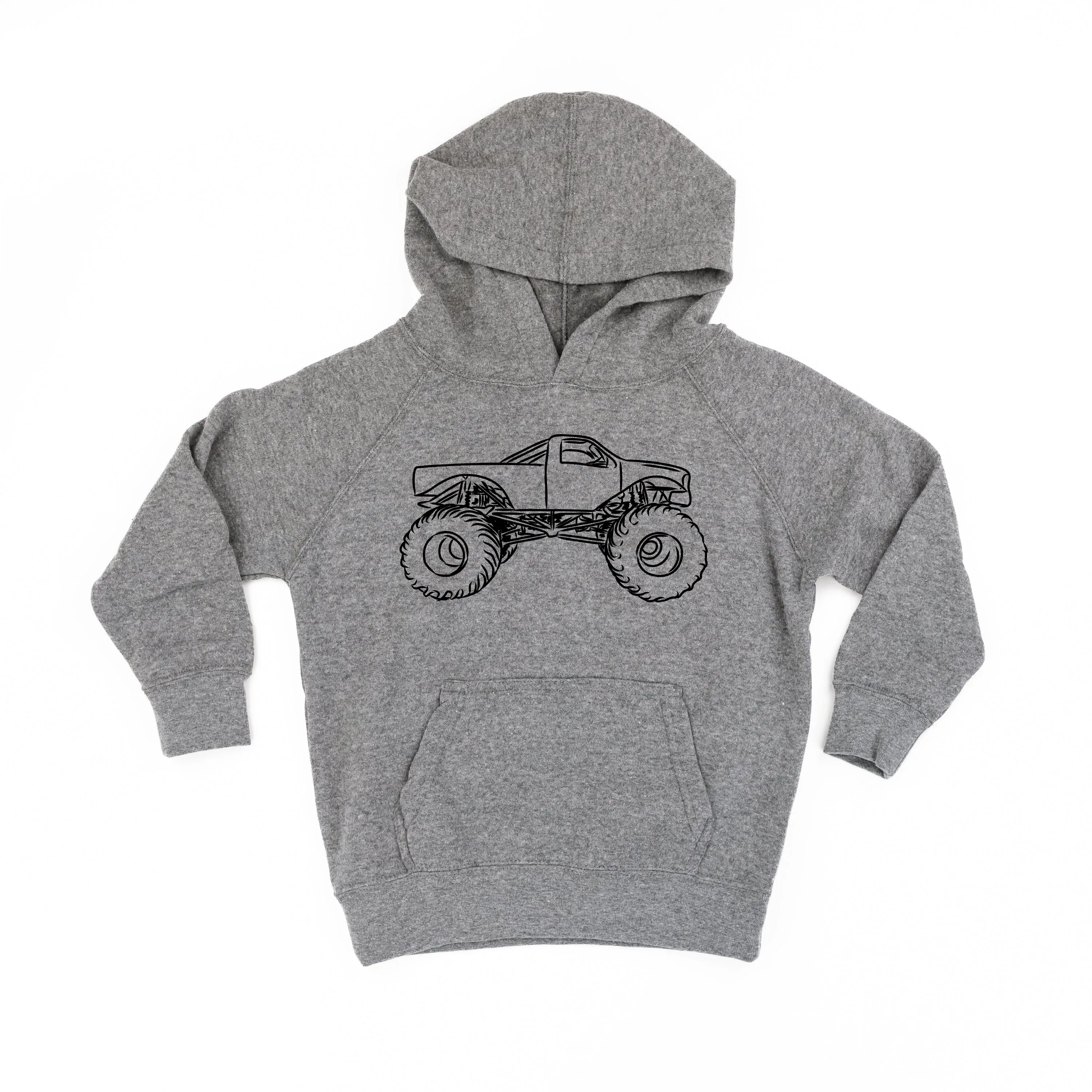 MONSTER TRUCK - Minimalist Design - Child Hoodie