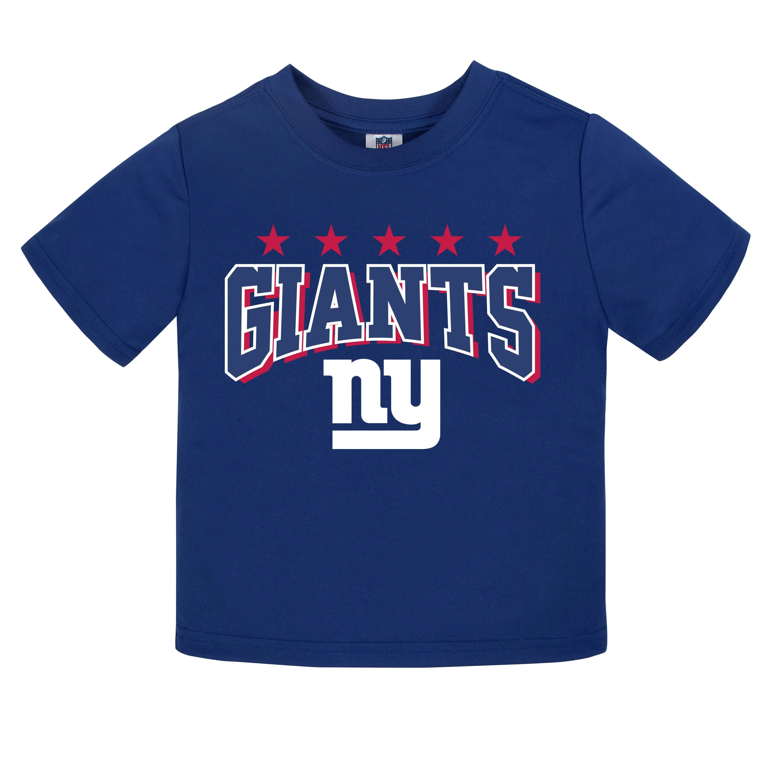 New York Giants Boys Short Sleeve Tee Shirt