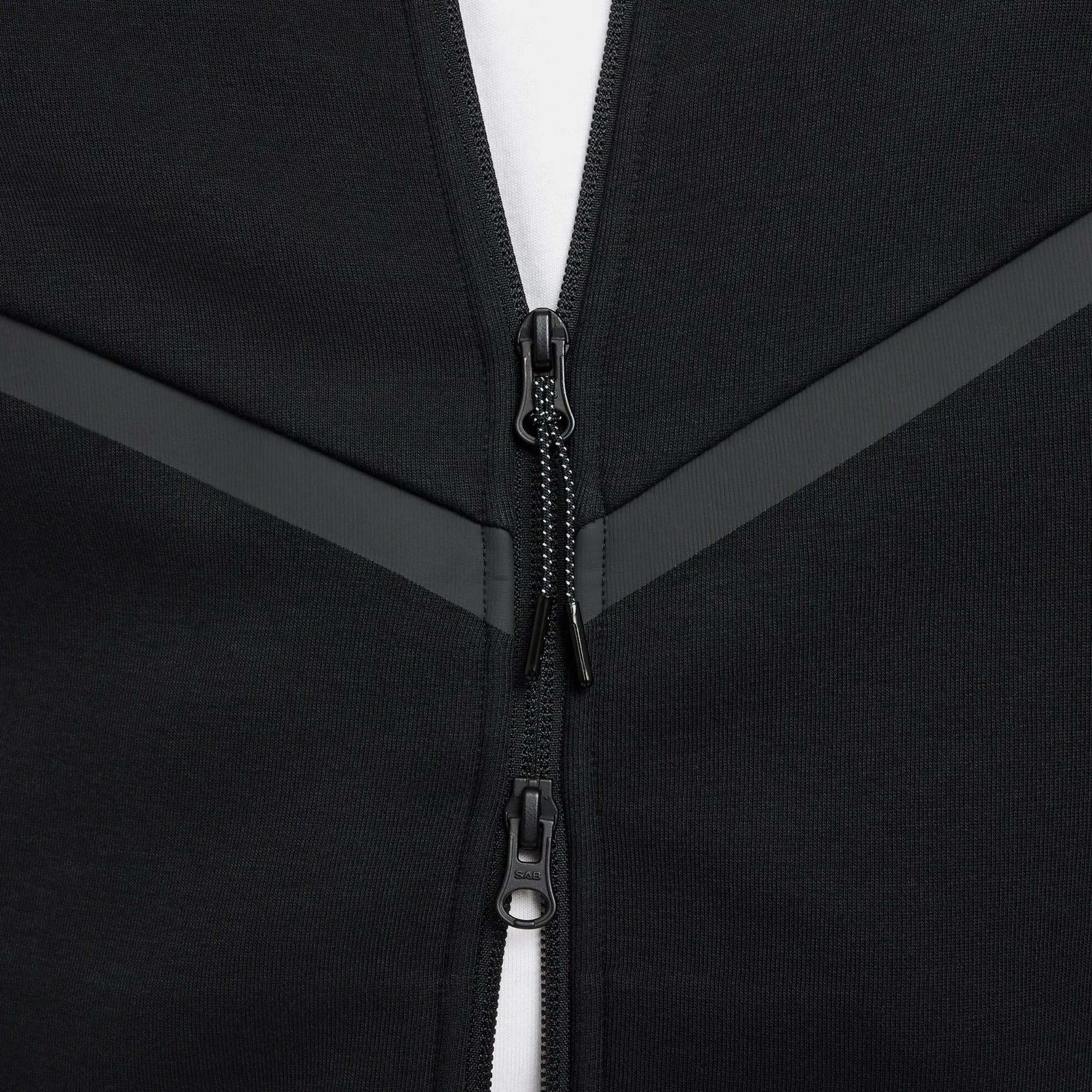 NSW Tech Fleece Full Zip Mens Hoodie (Black)