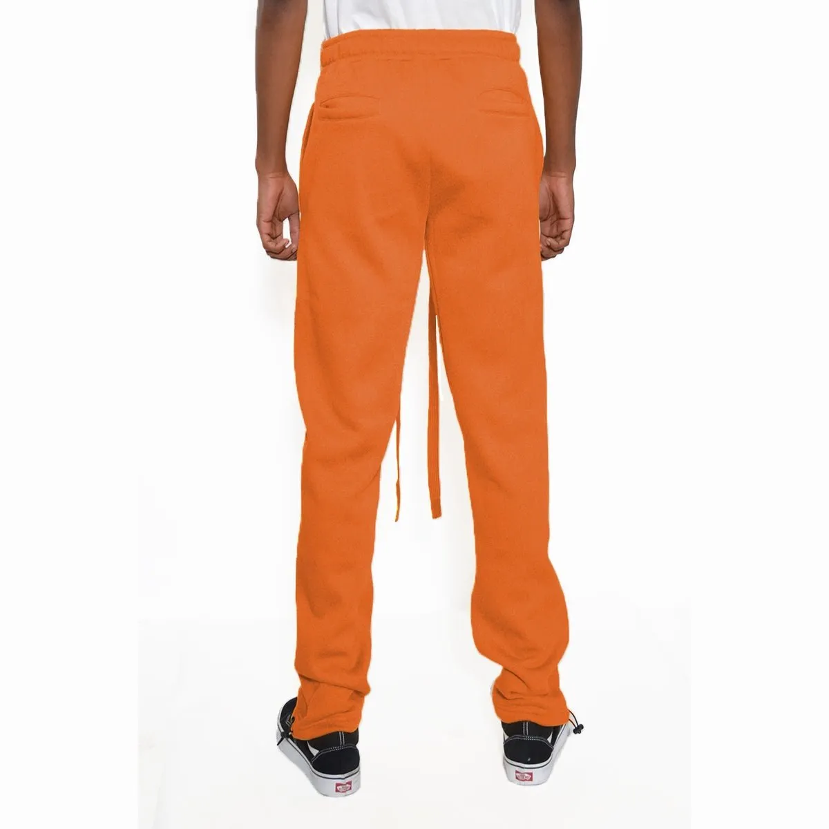 Orange Drop Shoulder & Ankle Toggle Sweat Set