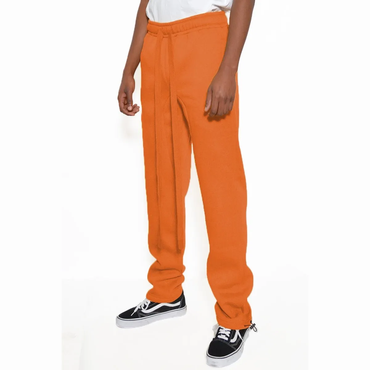 Orange Drop Shoulder & Ankle Toggle Sweat Set