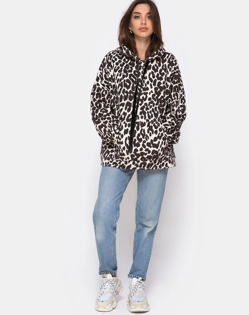 Oversize Hoody in Oversize Jaguar