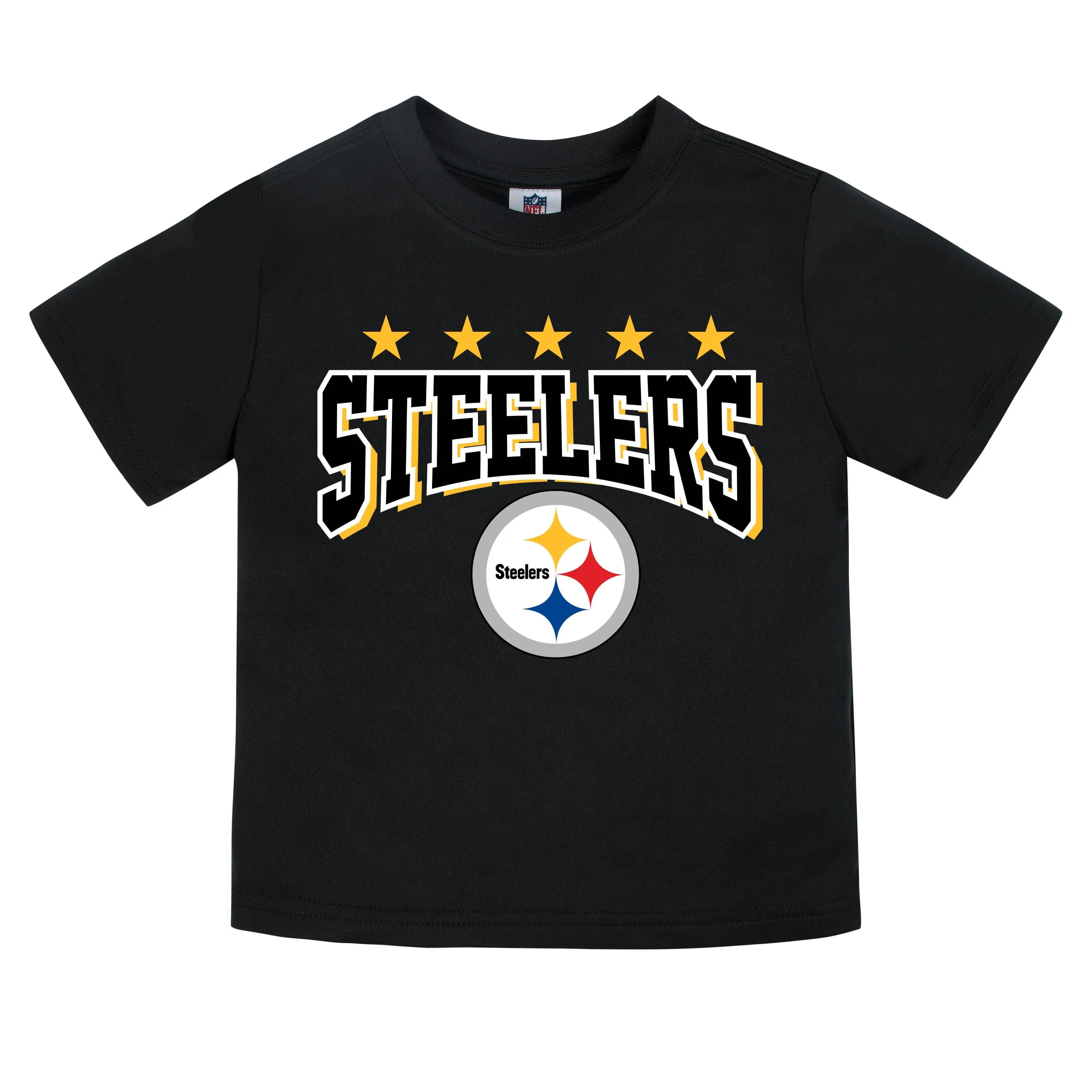 Pittsburgh Steelers Boys Short Sleeve Tee Shirt