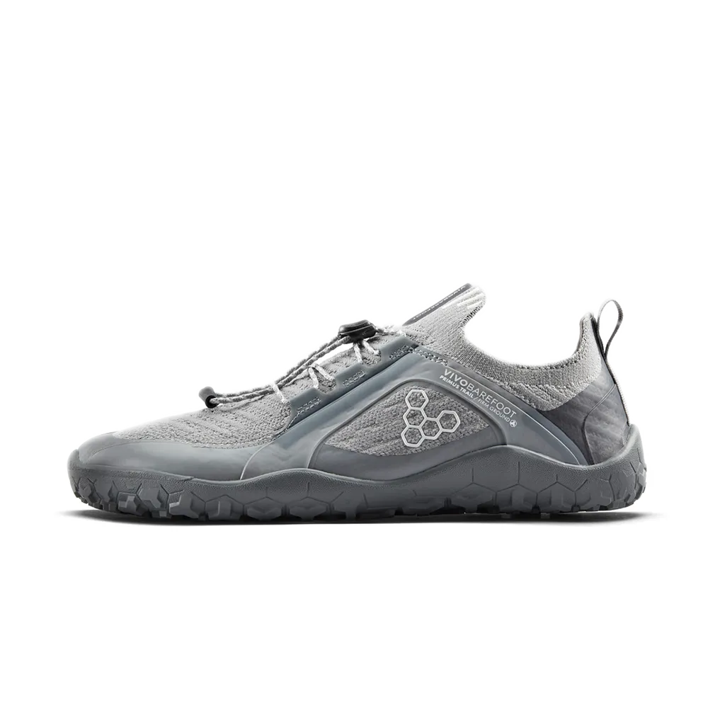 [PRE-ORDER] Vivobarefoot Primus Trail Knit FG Womens Ultimate Grey (ETA. MID DEC)