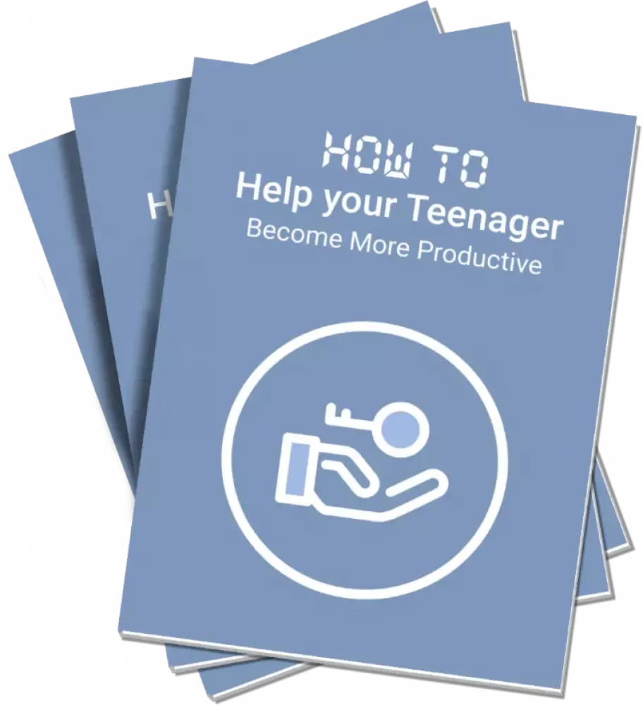 "How to Help Your Teenager Become More Productive" PLR Report - Stay Organized Content with Private Label Rights