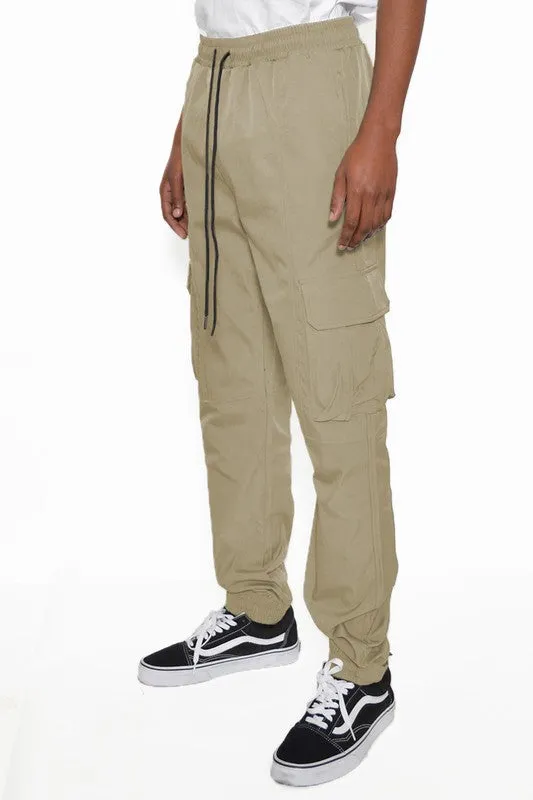 TEEK - MENS PEACOCK IRIDESCEINT JOGGER PANTS