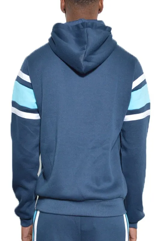 TEEK - MENS THREE STRIPE PULLOVER HOODIE