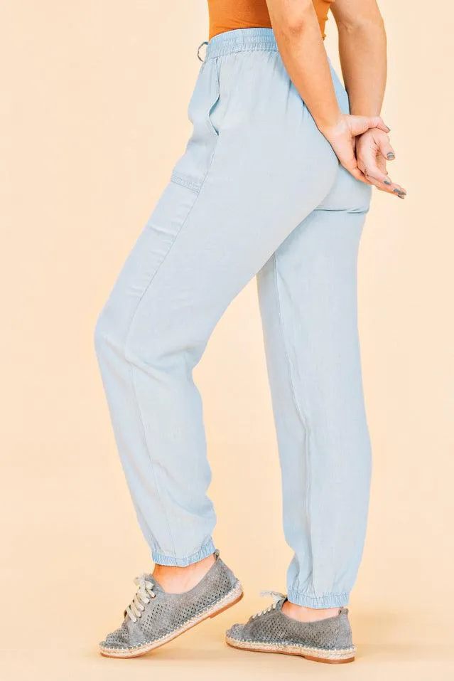 Tencel Jogger Pants