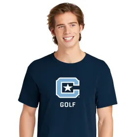 The Citadel C, Club Sports Golf,  Comfort Colors ® Heavyweight Ring Spun Tee