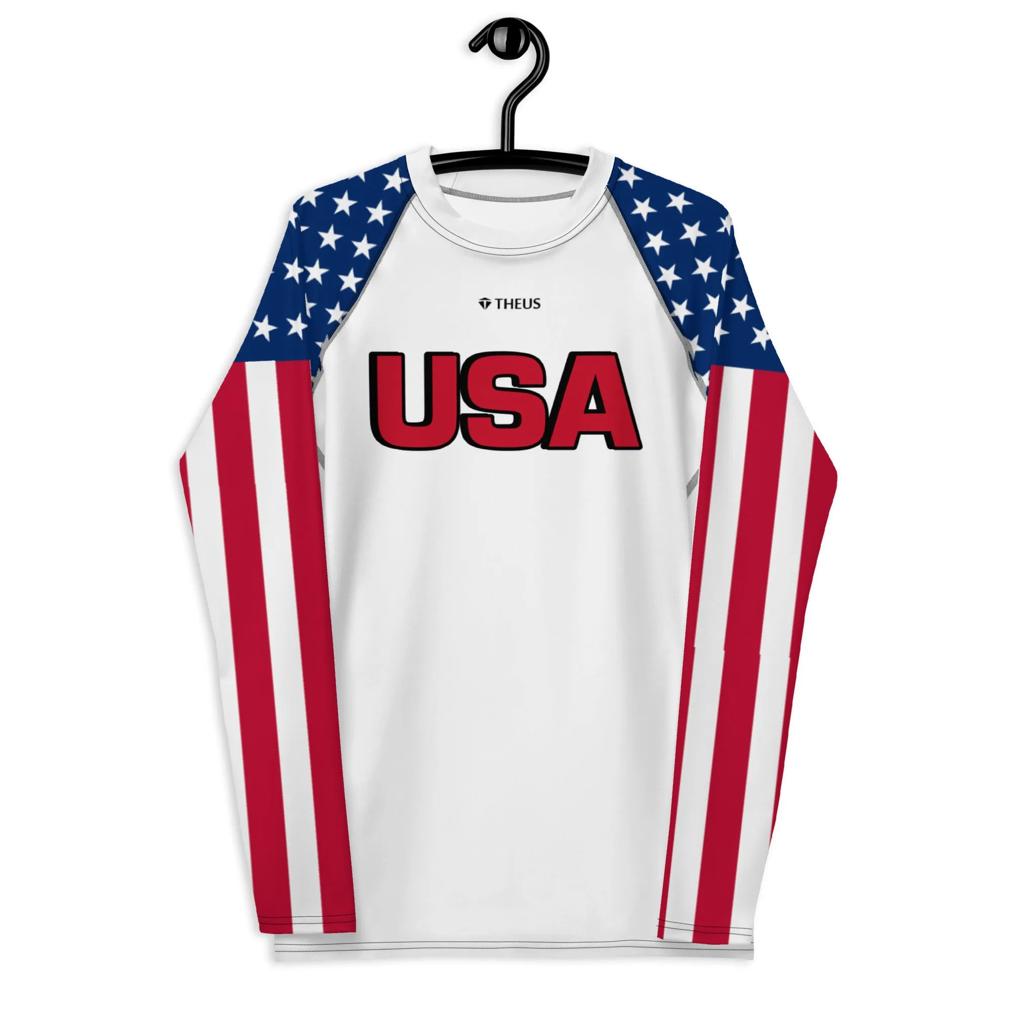 THEUS USA Men's Rash Guard