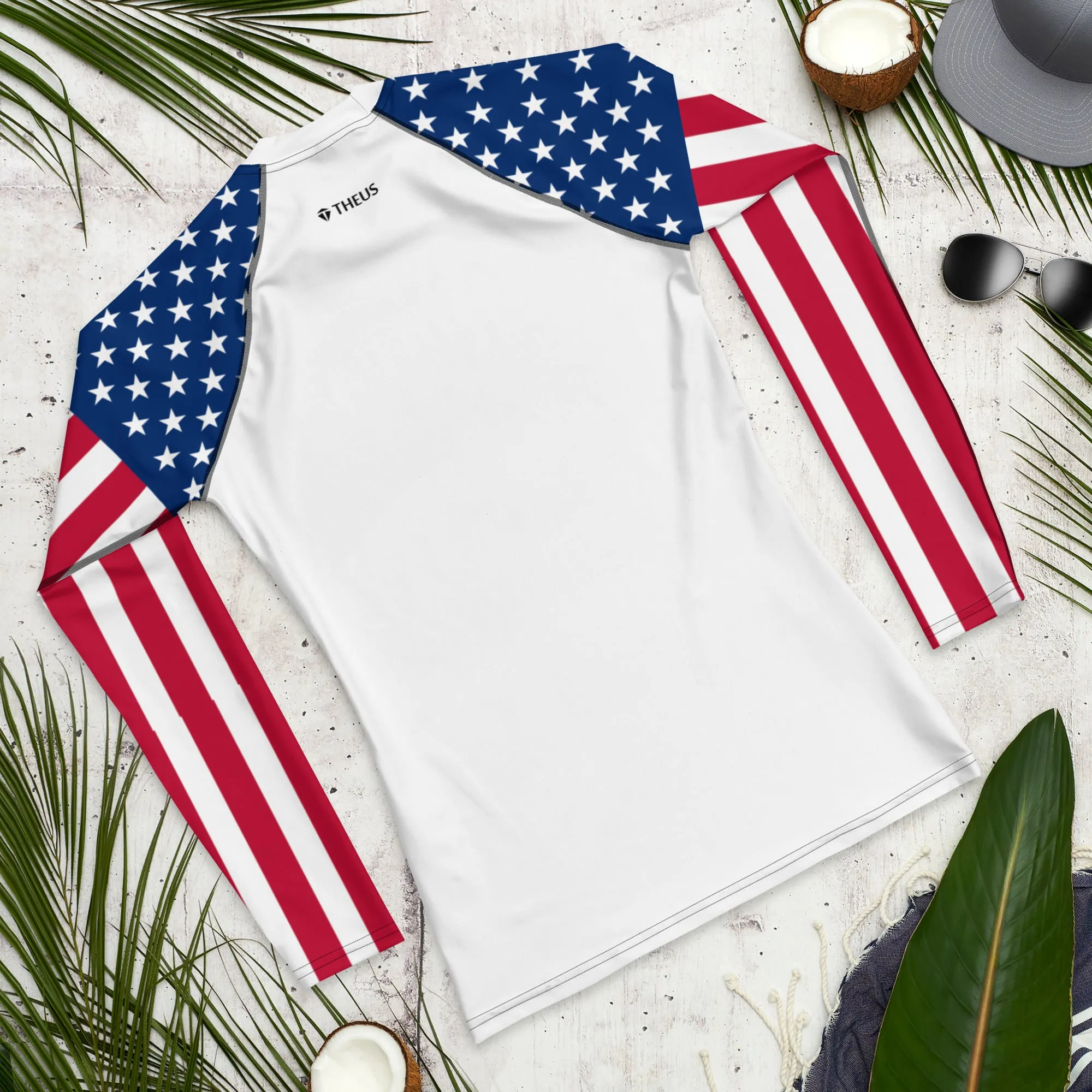 THEUS USA Men's Rash Guard