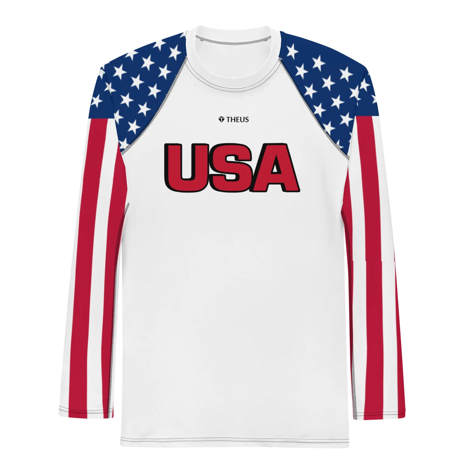 THEUS USA Men's Rash Guard